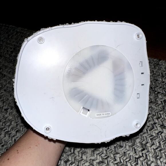 Christmas Glitter Snow Globe White Snowy Pines 12" Church LED Battery Operated - Picture 5 of 12